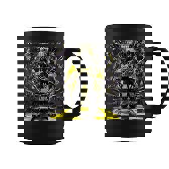 Ninja Mech Cyber Sci-Fi Mech-Warrior Sci-Fi Robot Tank Top Graphic Print Coffee Mug - Monsterry