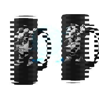 Niños Dabbing Balón De Fútbol Dab Dance Taza de café - Regaloses