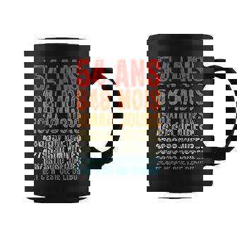Noces De Zibeline Cadeau D'anniversaire 54 Ans De Mariage Tasse - Cadeauxyz