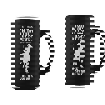 Nose Work Pit Bull My Dog Nose Best NW1 NW2 NW3 Competition Graphic Print Coffee Mug - Monsterry