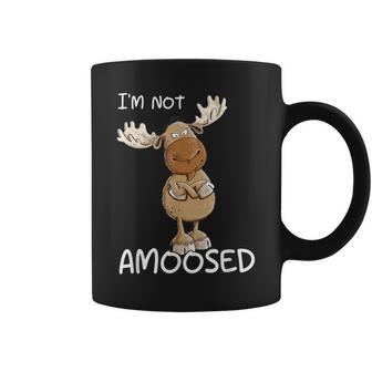 Not Amoosed Moose I Nö Fun Elk Word Game I No Statement Tassen - Geschenkecke