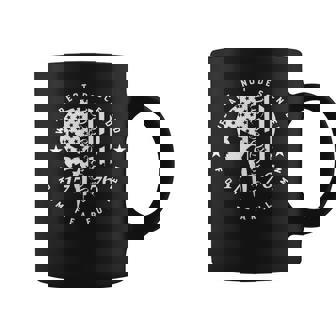 We Are Not Descended From Fearful Men 4th Of July Skull Graphic Print Coffee Mug - Monsterry