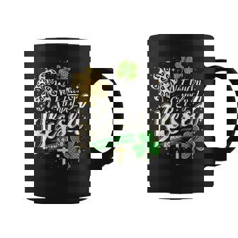 Not Lucky Simply Blessed Christian St Patrick’S Day Graphic Coffee Mug | Seseable CA