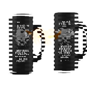 I Am Not a Morning Person Sloth Animal Motifs Gift Sloth Graphic Print Coffee Mug - Monsterry