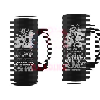 Nothing Beats Reading Book Librarian Rock Paper Scissors Coffee Mug - Seseable