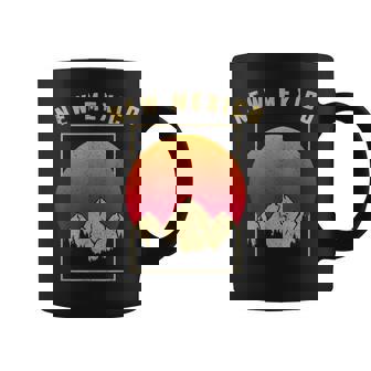 Nouveau-Mexiqueintage Montagne Coucher De Soleil Outdoors Randonnée Souvenir Tasse - Cadeauxyz