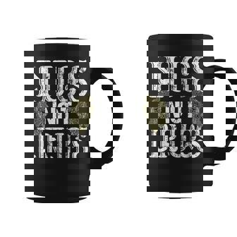 Nugs Not Drugs Weed Strain Bud Marijuana Smoking Premium Graphic Print Coffee Mug - Monsterry