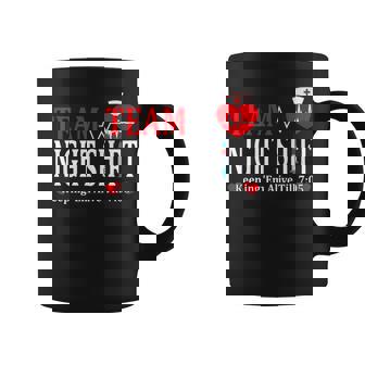 Nurse Practitioner Keeping Them Alive Team Night Shift Coffee Mug | Seseable CA