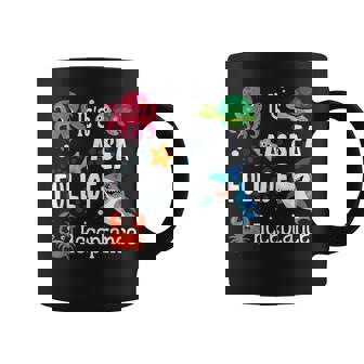 Ocean Animals Autism & Normal It's A Sea Full Of Acceptance Coffee Mug - Thegiftio UK