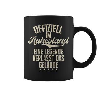 Offiziel Im Ruhestand Eine Legendeerlässt Das Gelände Tassen - Geschenkecke