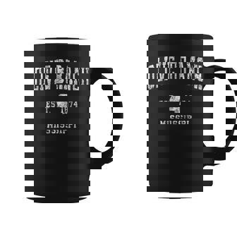 Olive Branch Mississippi MS Vintage Athletic Sports Graphic Print Coffee Mug - Monsterry