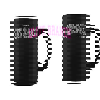 Olive Branch Mississippi MS Vintage Sports Pink Desig Premium Graphic Print Coffee Mug - Monsterry