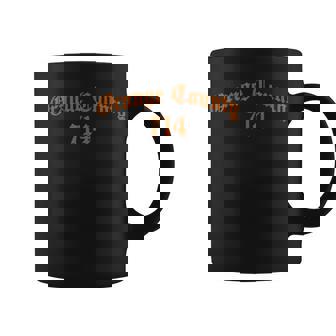 Orange County Area Code 714 Pride California Santa Ana Graphic Print Coffee Mug - Monsterry