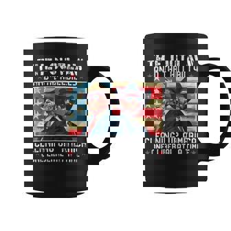 The Outlaw And The Hillbilly Cleaning Up America One Liberal Graphic Print Coffee Mug - Monsterry