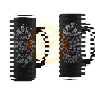 Owl Guardian Spirit Animal Owl Guardian `Aumakua Hawaiian Graphic Print Coffee Mug - Monsterry