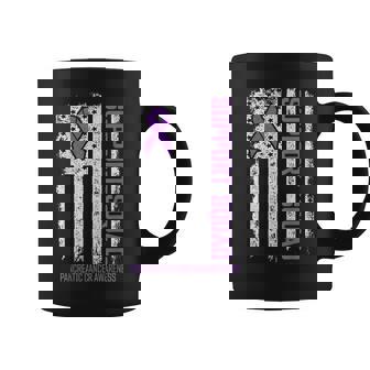 Pancreatic Cancer Support Squad Pancreatic Cancer Awareness Graphic Print Coffee Mug - Monsterry