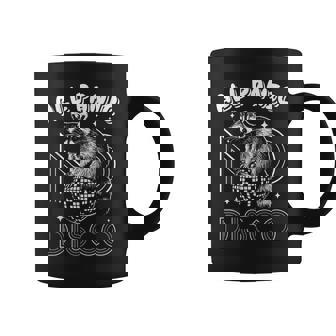 All Panic No Disco Raccoon Disco Ball Dancing Music Graphic Print Coffee Mug - Monsterry