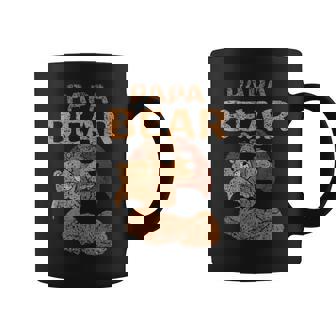 Papa Bear Bears Amante De Los Juegos De Palabras Para Papá Padre Y Padre Taza de café - Regaloses
