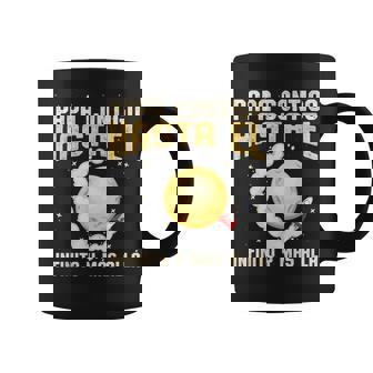 Papa Contigo Hasta El Infinito Dia Del Padre Hijo Regalo Taza de café - Regaloses