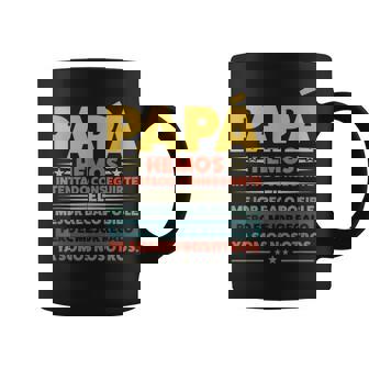 Papá El Mejor Ya Somos Nosotros Padre Taza de café - Regaloses