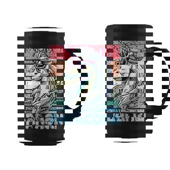 Papacorn Día Del Padre Mejor Papá Unicornio Taza de café - Regaloses