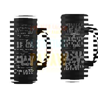 Papaw Is My Favorite Name Father's Day Papaw Coffee Mug - Thegiftio UK