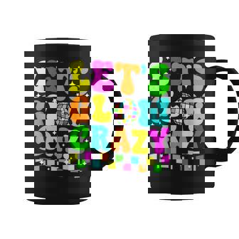 Party 80S Group Team Lets Crazy Retro Colorful Quote Glowing Coffee Mug - Monsterry