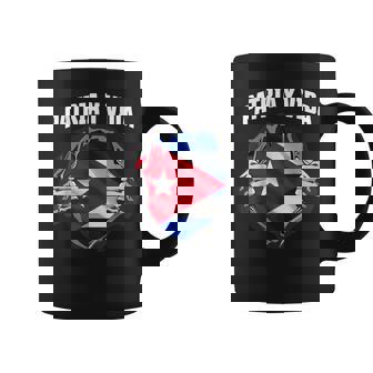 Patria Yida Sos Cuba Bandera Libre Cuba Taza de café - Regaloses