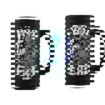 I Paused My Game To Be Here Gamer Taza de café - Regaloses