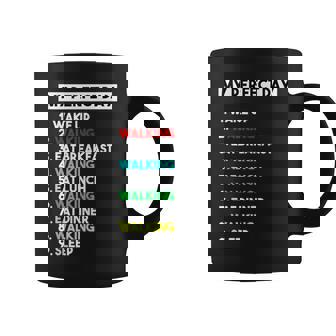 My Perfect Walking Day Walker Lover Tank Top Graphic Print Coffee Mug - Monsterry