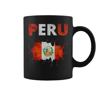 Peru Football Jersey Quali Peru Flag Tassen - Geschenkecke