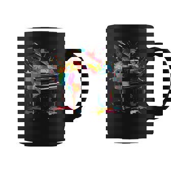 Piano Musicien Coloré Pour Hommes S Et Enfants Tasse - Cadeauxyz