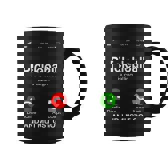 Pickleball Is Calling And i Must Go Graphic Print Coffee Mug - Monsterry