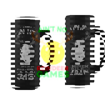 Pickleball Deer Ain't No Reindeer Game Shirt Graphic Print Coffee Mug - Monsterry