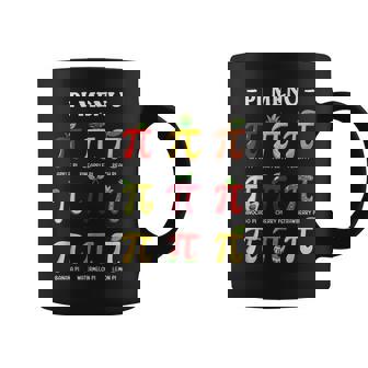 Pie Menu Pi Day Pi 314 Math Teacher Pi Symbol Pie Pun Coffee Mug | Mazezy