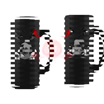 Pig Angry Face Swine Scary Halloween Costume Graphic Print Coffee Mug - Monsterry