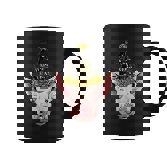 Pig Happy New Year 2021 New Years Eve Party Graphic Print Coffee Mug - Monsterry