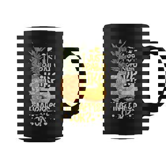 Pineapple Fruit Plant Juice Hawaiian Quotes Graphic Print Coffee Mug - Monsterry