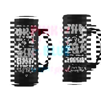 Pink Or Blue Grandma Loves You Bunny Gender Reveal Party Coffee Mug - Thegiftio
