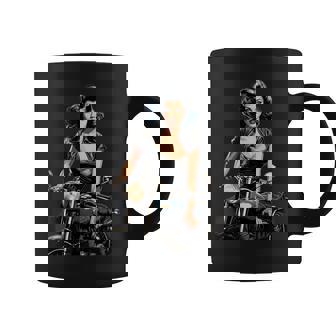 Pinup Girl Biker Moto Riderintage Tasse - Cadeauxyz