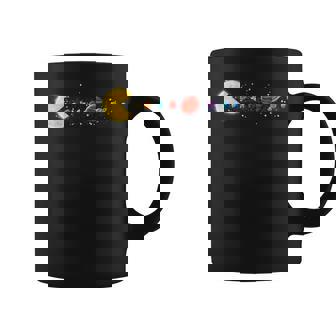 Planet Sun And Astrology Solar System Graphic Print Coffee Mug - Monsterry