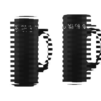 Planet Symbols Graphic Print Coffee Mug - Monsterry