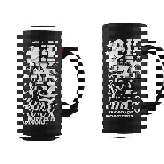 He Plays She Dances Mom Of Both Dancing And Baseball Mom Coffee Mug - Thegiftio