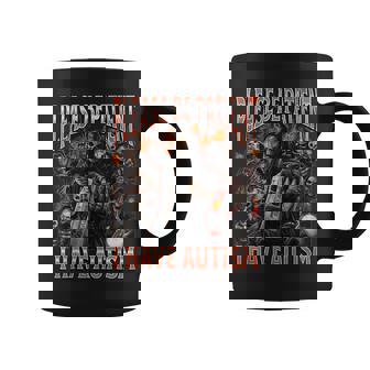 Please Be Patient I Have Autism Hard Skeleton Meme Graphic Print Coffee Mug - Monsterry
