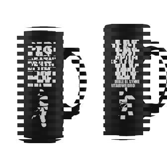 Please Be Patient I Have Irritable Bowel Syndrome IBS Graphic Print Coffee Mug - Monsterry