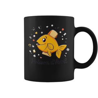 Poisson D'avril Cartoon Fish Tasse - Cadeauxyz