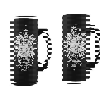 Polandolleyball Crest Poland'solleyball Fan Crest Sin Mangas Taza de café - Regaloses
