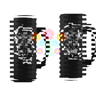 Polonia Orgullo Polaco Folk Polska Wycinkanki Arte Mapa De Polonia Cuello Taza de café - Regaloses