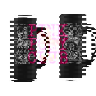 Pony And Heels Lover Pink Girls Clubs Cowgirl Coffee Mug - Seseable