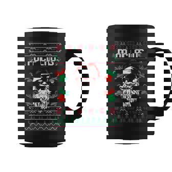 POP CLAUS Christmas Santa Claus Matching Family Pajamas Graphic Print Coffee Mug - Monsterry